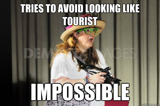 tourist meme